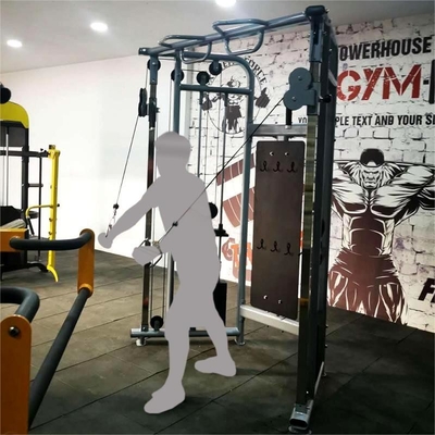 1300*2010*2110mm attrezzature per palestra a domicilio Multi Power Cage Smith Machine Functional Trainer