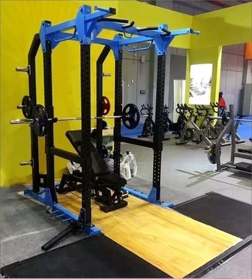 Equipaggiamento per palestra maschile Allenamento di forza Cavi di sollevamento pesi Macchina Multifunzione Squat Rack 2020*1660*2310mm