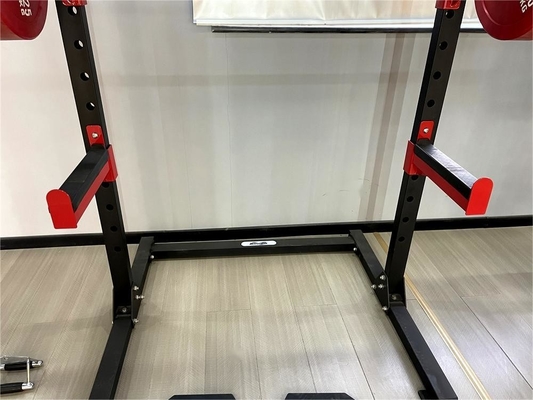 Unisex Bodybuilding Fitness Power Plate con banco di peso Barbell Bar Half Squat Rack