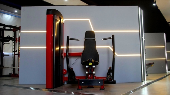 3Spessore del tubo di 0,0 mm Pressatura del petto in acciaio Gym Machine per attrezzature da fitness a carico medio