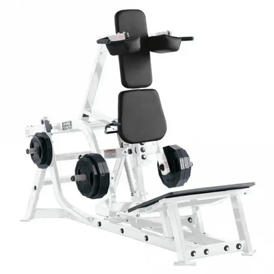 V-Squat Glutes Quadriceps Multifunzione Leg Press Hack Squat Machine con Medium Loader