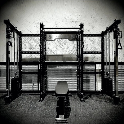 2675*1415*2335 mm Pin Load Sport Strength Exercise Power Rack Gym per palestra commerciale
