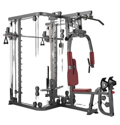 Esercizio di allenamento di potenza allenatore multifunzione all-in-one con Power Rack Smith Machine