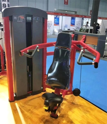 Selezione del carico del pin Medium Loader Gym Shoulder Press Machine per il logo commerciale personalizzato