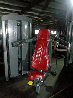 Selezione del carico del pin Medium Loader Gym Shoulder Press Machine per il logo commerciale personalizzato