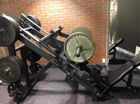 Pesi regolabili Piastra carica Hack Slide Lineare Leg Press per toned Calf e Quads
