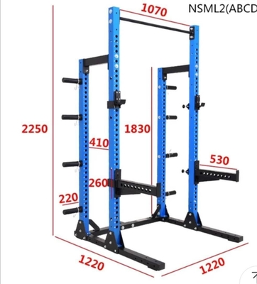 Commercial Foldable Gym Accessorios Squat Rack a Diretto per Home Gym Esercizio fisico