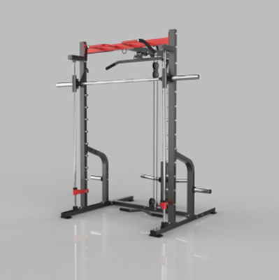 Logo personalizzato allenatore funzionale e Smith Machine Squat Rack per il fitness commerciale