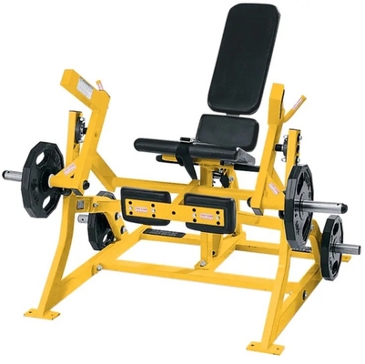 Le macchine per il gluto sono equipaggiate con quadri isolati, con estensione laterale delle gambe per attrezzature da fitness.