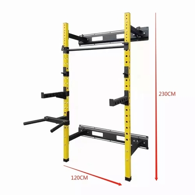 Superficie due strati di rivestimento elettrostatico in polvere pieghevole pull up bar per la macchina Smith