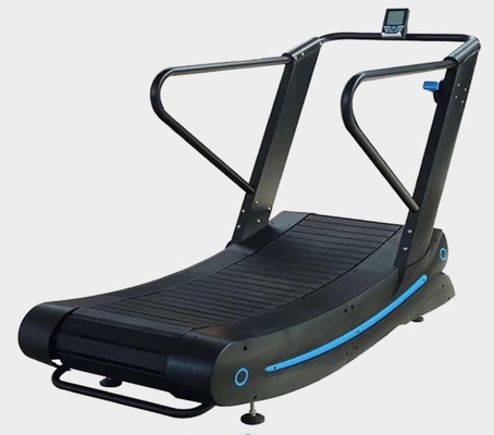 Tapis roulant curvo per allenamento cardio auto-generatore e massimo peso dell'utente 200 kg