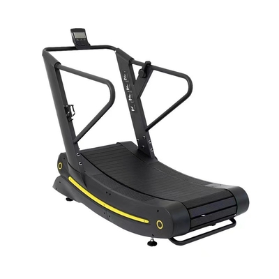 Tapis roulant curvo per allenamento cardio auto-generatore e massimo peso dell'utente 200 kg