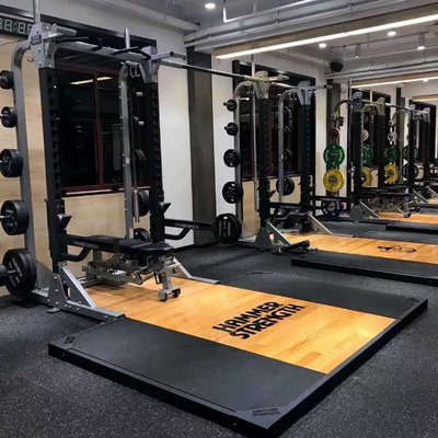 Befreeman Cross Fitness Gym Equipment Power Full Squat Rack con piattaforma di pesatura