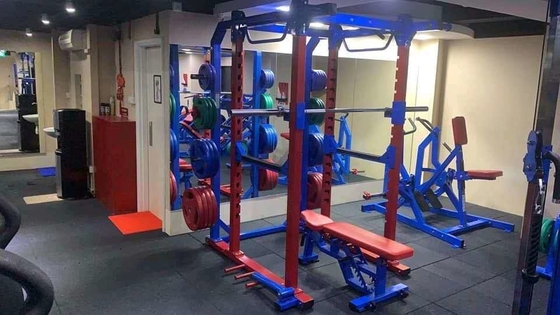 Befreeman Cross Fitness Gym Equipment Power Full Squat Rack con piattaforma di pesatura