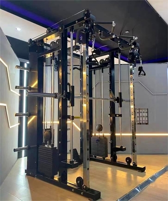 Strength Training Multi Functional Smith Machine con Cable Crossover Machine con stack di pesi