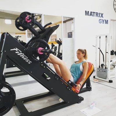 OEM personalizzazione minima Gym commerciale Invertito Pedal Machine Strength Leg Trainer in acciaio