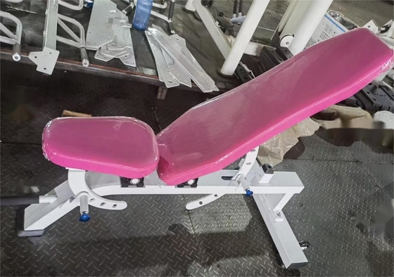 Attrezzatura di allenamento con pesi a cavo con banco di palestra in metallo super regolabile pieghevole
