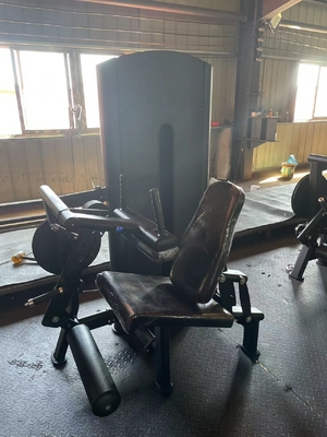 Apparecchiature di ginnastica commerciali Pin caricato 2 in 1 regolabile Seduta Leg Extension Leg Curl Machine