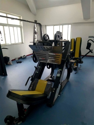 Personalizzazione minima Medium Loader Plate Steel Loaded Leg Press Machine per attrezzature da palestra