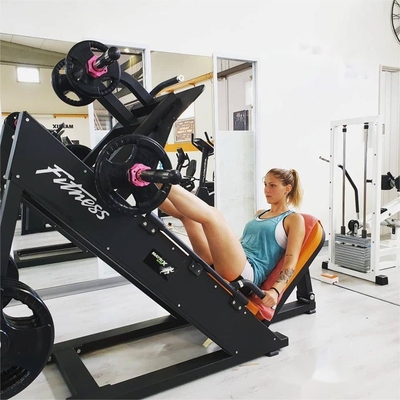 Personalizzazione minima Medium Loader Plate Steel Loaded Leg Press Machine per attrezzature da palestra