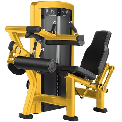 Macchina commerciale di estensione delle gambe e curl con pin selezione di carico 80 kg di peso stack
