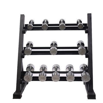 Unisex tre strati di manubri per allenamento di forza nei centri di fitness in salotto