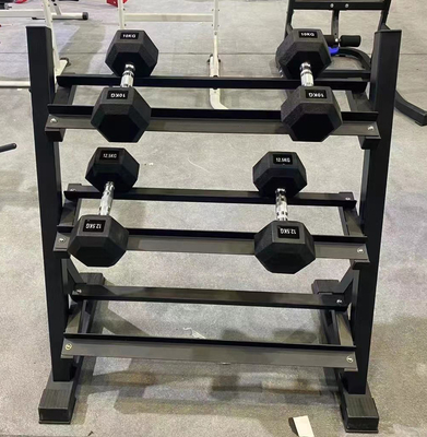 Unisex tre strati di manubri per allenamento di forza nei centri di fitness in salotto