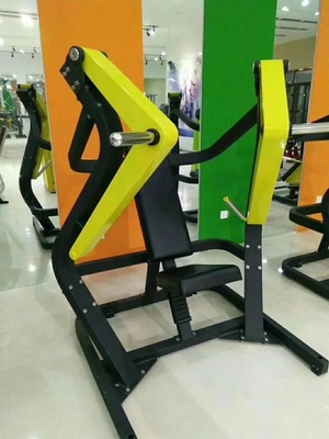 Placca d'acciaio carica seduta inclinata Pressa toracica per l'allenamento di forza Funzione esercizio