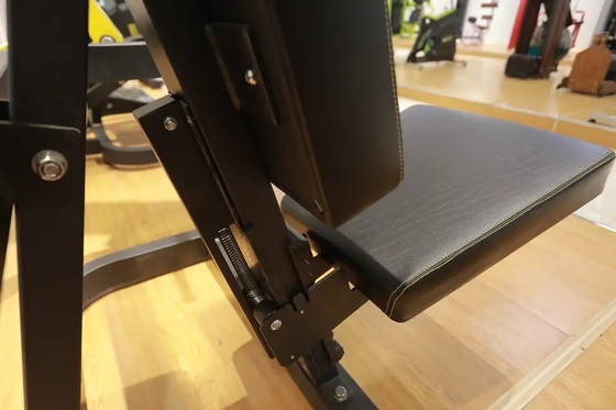 Placca d'acciaio carica seduta inclinata Pressa toracica per l'allenamento di forza Funzione esercizio
