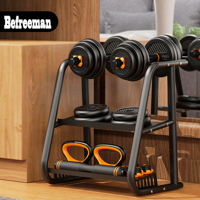 Bodybuilding Fitness Pieghevole 2 Livelli Dumbell Rack Kettlebell Rack per attrezzature per palestra