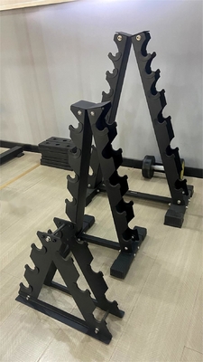 Rack per manubri multifunzionale di tipo A per attrezzature per ginnastica domestica e accessori sportivi