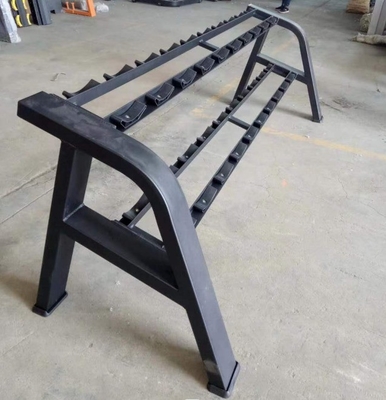 19.5 kg Capacità di carico attrezzature per palestra attrezzature per fitness manubri scaffalatore di stoccaggio design pieghevole