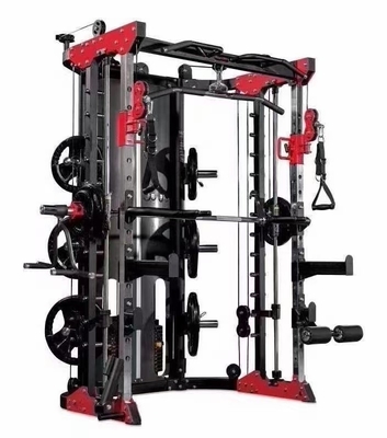 Multifunzionale Smith Machine Rack per l'allenamento di forza Grande e personalizzabile