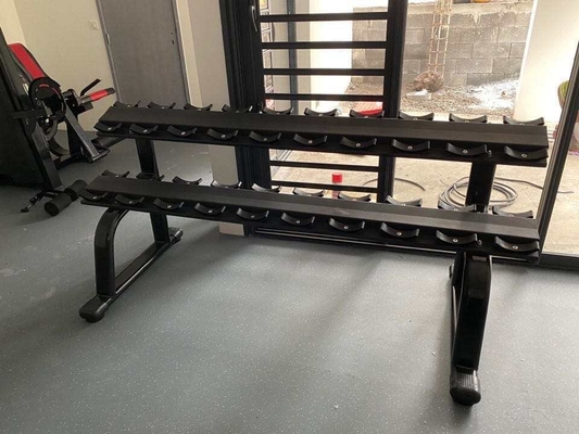 Home Gym Fitness attrezzature scaffalatura per manubri con colore opzionale selezionabile del telaio