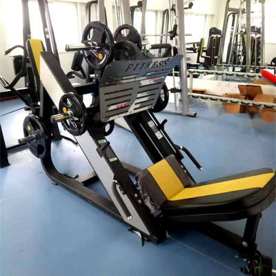 Attrezzature per palestra interna 45 gradi Leg Press Plate Loaded Machine per l'allenamento di forza