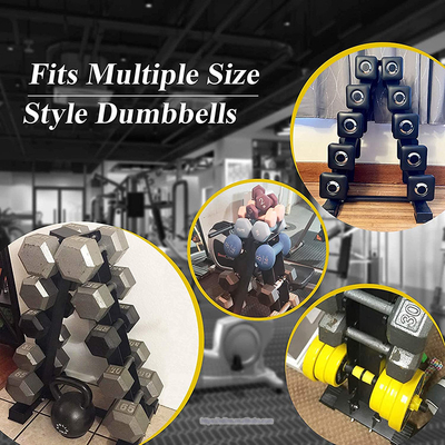 Molti strati Tenitore di stoccaggio portabile Manubrio Rack Fitness Torre Stand per Commerciale