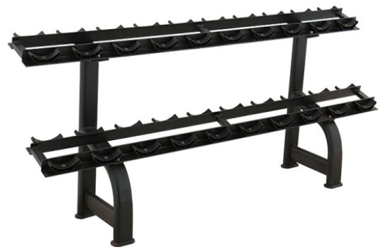 Peso stack 20,6 kg set manubri scaffale per centro di ginnastica Gratis 2 strati set manubri scaffale