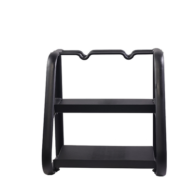 Peso stack 20,6 kg set manubri scaffale per centro di ginnastica Gratis 2 strati set manubri scaffale