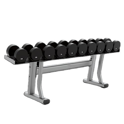 Peso stack 20,6 kg set manubri scaffale per centro di ginnastica Gratis 2 strati set manubri scaffale