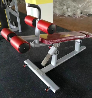 Macchina di ginnastica domestica regolabile con sedile per estensione della schiena commerciale e abdominale