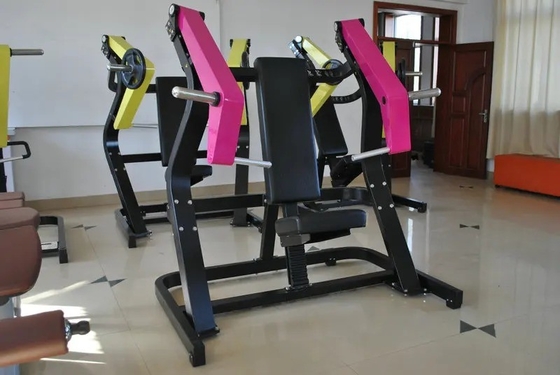 Rivestimento in polvere durevole Finitura attrezzature per fitness Strength Trainer Gym Machine Wide Incline Chest Press