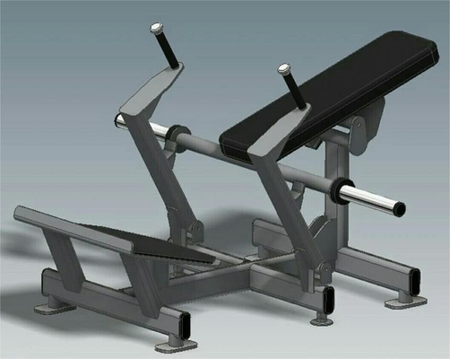 Mini caricatore di acciaio attrezzature per il fitness Macchina per esercizi di spinta dell'anca per acciaio commerciale
