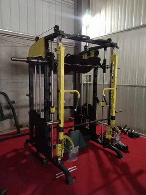 Macchina Smith multifunzione crossover per cavi per macchine da allenamento Dezhou da 1753 * 2350 * 2176 mm
