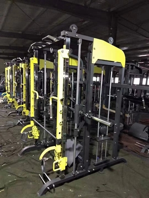 Macchina Smith multifunzione crossover per cavi per macchine da allenamento Dezhou da 1753 * 2350 * 2176 mm