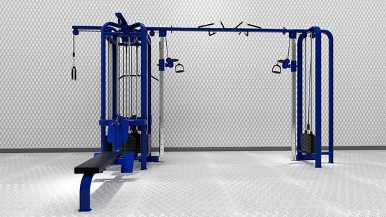 Macchina per allenamento con cavo di forza Gym Multi Station Gym Machine con puleggia regolabile