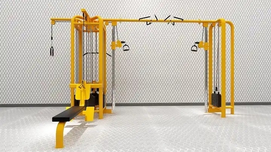 Macchina per allenamento con cavo di forza Gym Multi Station Gym Machine con puleggia regolabile