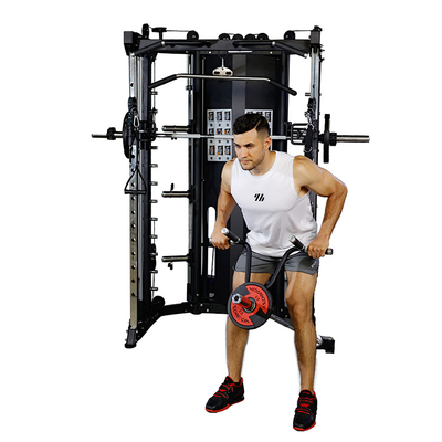 Shandong Commercial Gym Fitness Equipment Multi Smith Machine realizzata in tubo di acciaio Q235