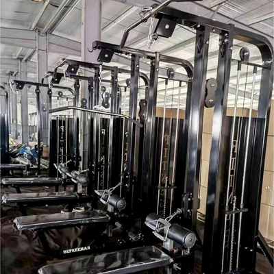 Home Gym 2 in 1 Seduta Lat Pulldown Machine con costruzione in acciaio di livello commerciale