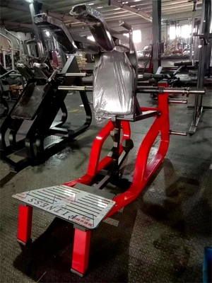 Medium Loader Plate Loaded Super Hack Squat Machine per allenamento di forza personalizzato