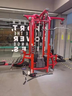 Crossover di cavo a puleggia regolabile per grande caricatore per allenamento di forza commerciale in palestra